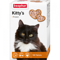 Kitty's + Protein для кошек (Беафар), 180 таб