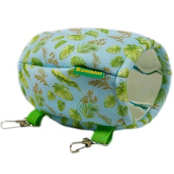 Bambini Pets Гамак подвесной из фетра для грызунов и хорьков Мяч регби, 18 х 13 х 13 см