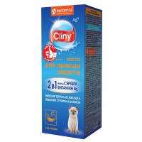Cliny паста с ионами серебра для кошек для вывода шерсти, уп. 30 мл