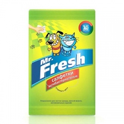 Mr.Fresh Салфетки влажн. антибактериальные 15шт. F304