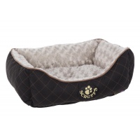 SCRUFFS Лежак c бортиками Wilton черный