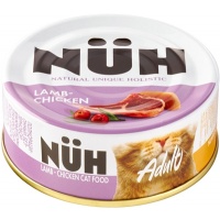 Nuh консервы для кошек б/зерн. Ягненок и цыплёнок