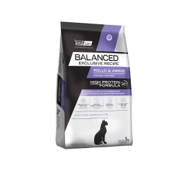  Виталкан сухой корм Balanced Cat Adult Exclusive Recipe для взрослых кошек с курицей и рисом