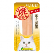 INABA лакомство для кошек Yakisasami куриное филе cо вкусом кацуобуси, 26 г