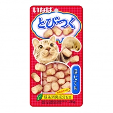 INABA запеченное лакомство для кошек Tobitsuku со вкусом морского гребешка, 25 г