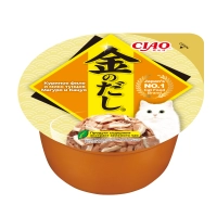 INABA CIAO влажный корм для кошек Kinnodashi cup куриное филе и микс тунцов Магуро и Кацуо, 70 г