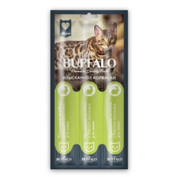 Лакомство для кошек Mr.Buffalo колбаски, мясо кролика