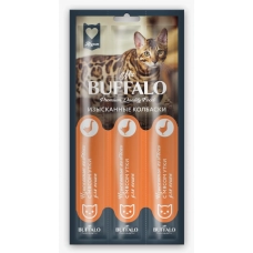 Лакомство для кошек Mr.Buffalo колбаски, мясо утки