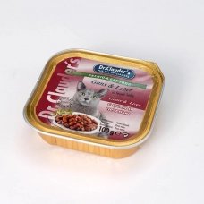Dr. Cluader's с гусем и печенью для кошек (aculaps), 100 г