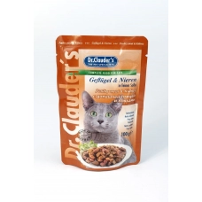 Dr. Cluader's с домашней птицей и почками в соусе, 100 г