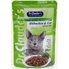 Dr. Cluader's с курицей и уткой в желе, 100 г