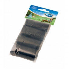 DUVO+ Пакеты для уборки за собаками, черные, 4х20шт