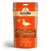 AlpenHof Лакомство Медальоны из утки для мел собак/щенков 50г