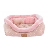PINKAHOLIC Лежак для животных с косточкой "Desarae", розовый