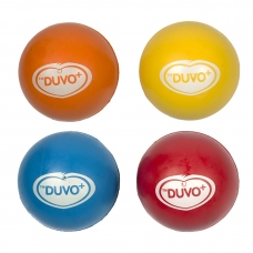 DUVO+ Игрушка для собак "Мяч резиновый", желтый