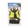 DUVO+ Шлейка для грызунов "Walking Vest", желто-зеленая
