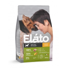 Elato Holistic корм для взрослых собак мелких пород с курицей и уткой