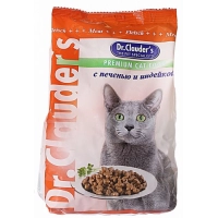 Cухой корм для кошек с печенью и индейкой, уп. 400 гр.
