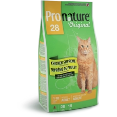 Pronature Original 28 сухой корм для кошек с курицей, уп. 500 г, 2,72 и 20 кг
