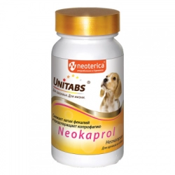 ЮНИТАБС Neokaprol для собак и щенков 100таб. U311
