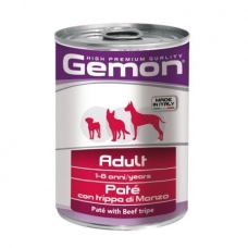 Gemon Dog консервы для собак паштет говяжий рубец 400г
