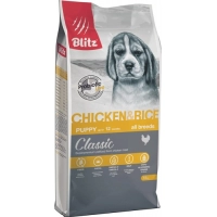 Blitz Puppy Classic сухой корм для щенков всех пород Курица/рис