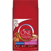 Purina One Med Max сухой корм для собак ягненок рис