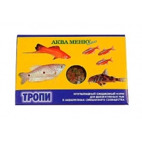 Корм для рыб АКВА МЕНЮ Тропи, хлопья, 11 г